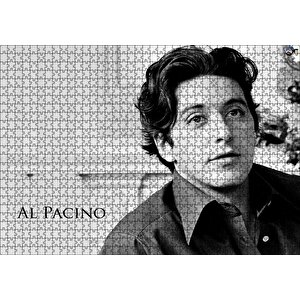 Al-pacino Gençlik Resmi Puzzle Yapboz Mdf Ahşap 1000 Parça