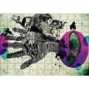 Hand Fingers Surrealism Puzzle Yapboz Mdf Ahşap 120 Parça