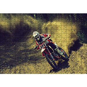 Motokros Spin Puzzle Yapboz Mdf Ahşap 255 Parça