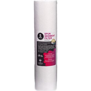 5 Micron Spun Sediment Filtre