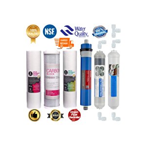 Su Arıtma Cihazı Filtresi 6 Lı Set Aşamalı Lg Membran