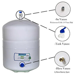Su Arıtma Cihazı Tankı 2.2 Galon 8lt