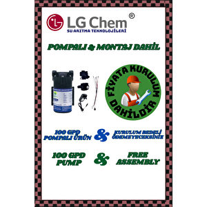 Lg Chem Gold Pompali Montaj Dahi̇l Si̇yah-beyaz Renk 14 Aşama 7 Fi̇li̇tre 12 Li̇tre Su Aritma Ci̇hazi