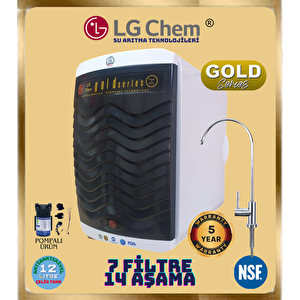 Lg Chem Gold Pompali Beyaz-si̇yah 14 Aşama 7 Fi̇li̇tre 12 Li̇tre Su Aritma Ci̇hazi