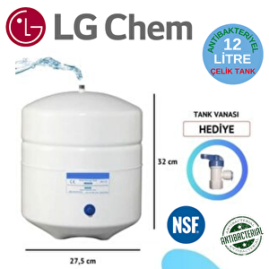 Lg Chem Gold Plus Si̇yah Renk 14 Aşama 7 Fi̇li̇tre 12 Li̇tre Su Aritma Ci̇hazi