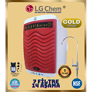 Lg Chem Gold Pompali Beyaz-kirmizi 14 Aşama 7 Fi̇li̇tre 12 Li̇tre Su Aritma Ci̇hazi