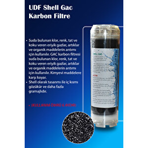 İhlas Cebilon Su Arıtma Cihazı Uyumlu Alkalin 6 Aşamalı 80 Gpd Domestic Membranlı Filtre Bakım Seti