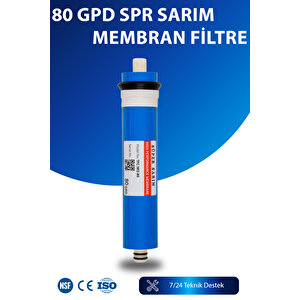 Yeni Nesil 80 Gpd Domestic Membran Yüksek Sarım Teknolojili Filtre