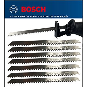 Bosch - Tilki Kuyruğu Bıçağı S 1211 K -7 Buz Ve Kemik Kesme 7'li Paket