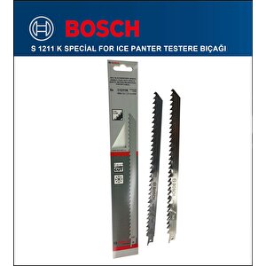 Bosch - Tilki Kuyruğu Bıçağı S 1211 K -2 Buz Ve Kemik Kesme 2'li Paket