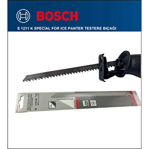 Bosch - Tilki Kuyruğu Bıçağı S 1211 K -1 Buz Ve Kemik Kesme 1'li Paket
