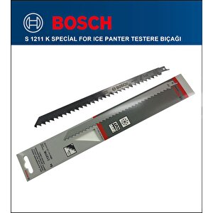 Bosch - Tilki Kuyruğu Bıçağı S 1211 K -1 Buz Ve Kemik Kesme 1'li Paket