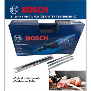 Bosch - Tilki Kuyruğu Bıçağı S 1211 K -1 Buz Ve Kemik Kesme 1'li Paket
