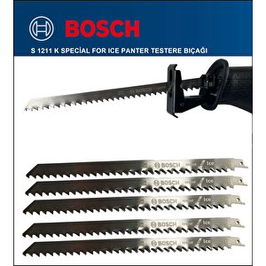Bosch - Tilki Kuyruğu Bıçağı S 1211 K -5 Buz Ve Kemik Kesme 5'li Paket