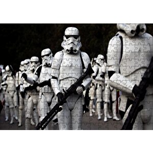 Star Wars Stormtroopers Puzzle Yapboz Mdf Ahşap 255 Parça