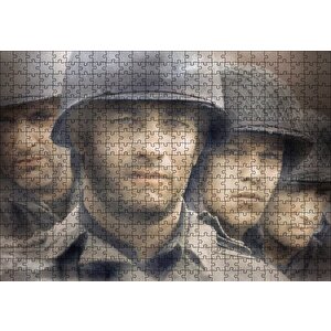 Saving Private Ryan Puzzle Yapboz Mdf Ahşap 500 Parça