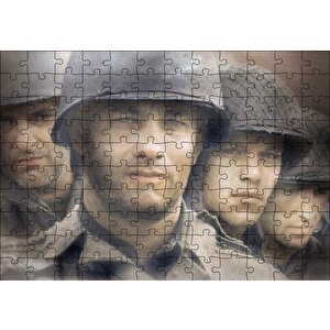 Saving Private Ryan Puzzle Yapboz Mdf Ahşap 120 Parça