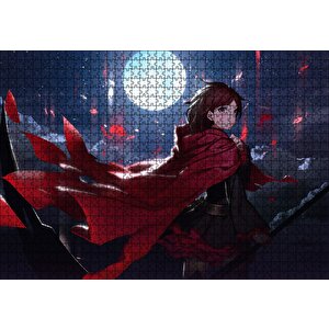 Ruby Rose Anime Puzzle Yapboz Mdf Ahşap 1000 Parça