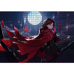 Cakapuzzle  Ruby Rose Anime Puzzle Yapboz Mdf Ahşap