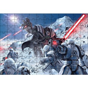 Star Wars Stormtroopers Darth Vader Warhammer Puzzle Yapboz Mdf Ahşap 120 Parça