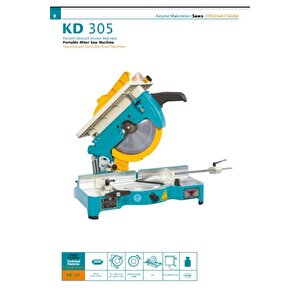 Kd 305 - Portatif Dereceli Kesme Makinesi Mk51345351