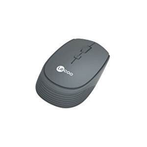 Lenovo Lecoo Ws202 1600 Dpi 4 Tuşlu Kablosuz Gri Mouse Açık Pembe