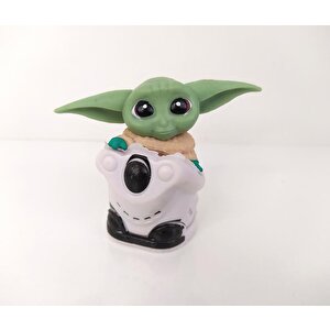 Star Wars Baby Yoda Karakter Mini Figür Oyuncak 6cm 12043