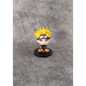 Anime Figür Naruto Uzumaki 6 Cm Karakter Mini Figür Oyuncak Biblo