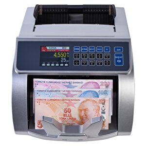 Hms-Kaan Karışık Sayım Ofis Tipi Para Sayma Makinesi (Müşteri Ekranlı)
