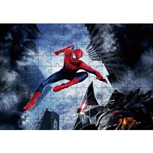 The Amazing Spider-man 2 Puzzle Yapboz Mdf Ahşap 120 Parça