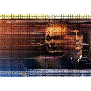 Arthur Fleck Ve Joker Puzzle Yapboz Mdf Ahşap 1000 Parça