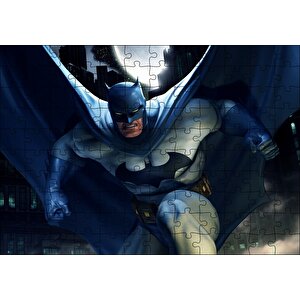 Batman Animasyon Görseli Puzzle Yapboz Mdf Ahşap 120 Parça