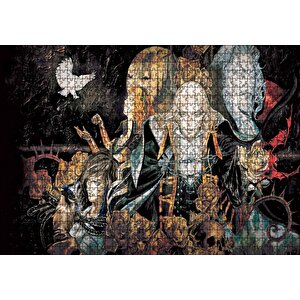 Castlevania Dizi Filmi Grimoire Of Souls Animasyon Görseli Puzzle Yapboz Mdf Ahşap 1000 Parça