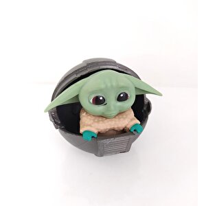 Star Wars Baby Yoda Karakter Mini Figür Oyuncak 6cm 12042