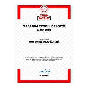 Rüya Safir Çalışma Masası Beyaz Ayak