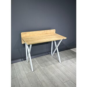 Rüya Safir Çalışma Masası Beyaz Ayak