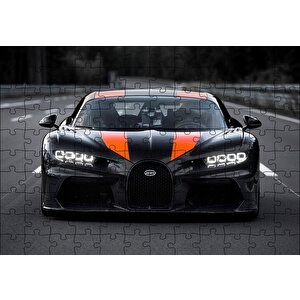 Bugatti Chiron Prototip Puzzle Yapboz Mdf Ahşap 120 Parça