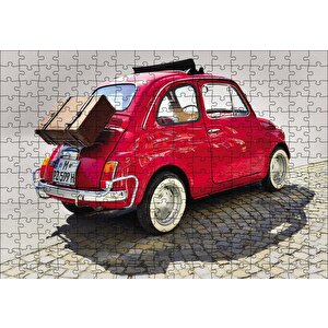 Fi̇at Bis Yolda Puzzle Yapboz Mdf Ahşap 255 Parça