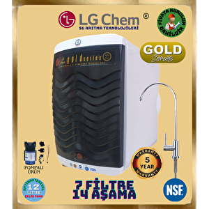 Lg Chem Gold Plus Pompali Montaj Dahi̇l Beyaz Si̇yah Renk 14 Aşama 7 Fi̇li̇tre 12 Li̇tre Su Aritma Ci̇hazi