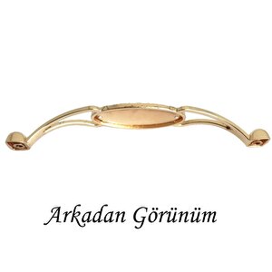 Seç Kulp Altın Gold 128 Mm Kulp Mobilya Mutfak Dolabı Çekmece Dolap Kapak Kulpu Kulbu Metal Kulpları