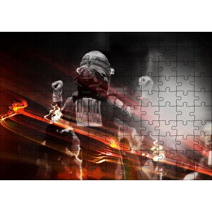 Ayrton Senna Formula 1 Yarışçısı Puzzle Yapboz Mdf Ahşap 120 Parça