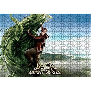 Dev Avcısı Jack Ve Sarmaşığı Puzzle Yapboz Mdf Ahşap 1000 Parça