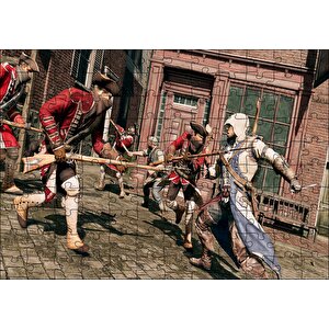 Süngüleriyle Savaşan Askerler Puzzle Yapboz Mdf Ahşap 120 Parça