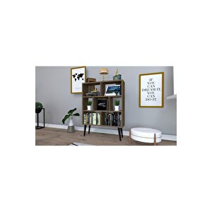 Mobilya Gezegeni Lumy Kitaplık - Ceviz - 105 Cm