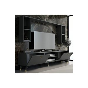 Still Gold Tv Ünitesi 180 Cm Antrasit X2137