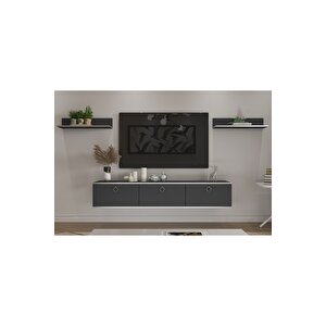 Bella Tv Ünitesi 150 Cm Antrasit-gümüş