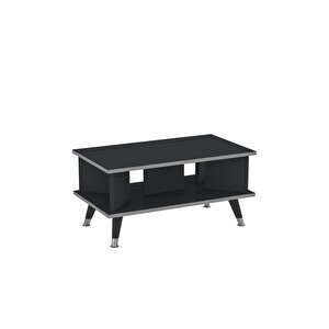 Galipol Orta Sehpa 80 Cm Antrasit - Gümüş