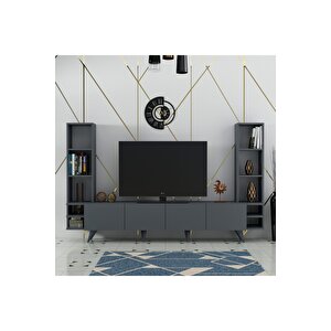 Large Tv Ünitesi Antrasit X2031 - 223 Cm