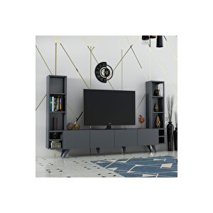 Large Tv Ünitesi Antrasit X2031 - 223 Cm