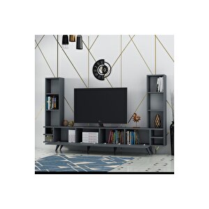 Large Tv Ünitesi Antrasit X2031 - 223 Cm